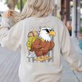 Eagle First Day Of School Teacher Back To School Eagle Women's Sweatshirt Back Print Sand Eagle First Day Of School Teacher Back To School Eagle Women's Sweatshirt Back Print Sand