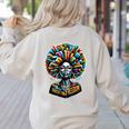 Education Is Freedom History Month Teacher Books Afro Women's Sweatshirt Back Print Sand Education Is Freedom History Month Teacher Books Afro Women's Sweatshirt Back Print Sand