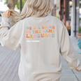 ESL Teacher We All Laugh In The Same Language Women's Sweatshirt Back Print Sand ESL Teacher We All Laugh In The Same Language Women's Sweatshirt Back Print Sand