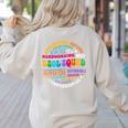 ESOL Squad Teachers And Students Team Back To School Women's Sweatshirt Back Print Sand