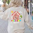 Farm Field Trip Squad Field Day 2025 Teachers Students Women's Sweatshirt Back Print Sand Farm Field Trip Squad Field Day 2025 Teachers Students Women's Sweatshirt Back Print Sand