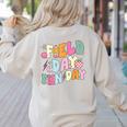Field Day Fun Day Last Day Of School Teacher Student Women's Sweatshirt Back Print Sand Field Day Fun Day Last Day Of School Teacher Student Women's Sweatshirt Back Print Sand