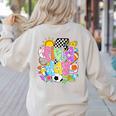 Field Day Fun Day Let The Games Begin Field Trip Teacher Kid Women's Sweatshirt Back Print Sand Field Day Fun Day Let The Games Begin Field Trip Teacher Kid Women's Sweatshirt Back Print Sand