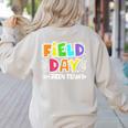 Field Day Green Team For Teacher Kids Field Day Games Women's Sweatshirt Back Print Sand Field Day Green Team For Teacher Kids Field Day Games Women's Sweatshirt Back Print Sand