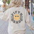 Fifth Grade Teacher First Day Of 5th Grade Back To School Women's Sweatshirt Back Print Sand Fifth Grade Teacher First Day Of 5th Grade Back To School Women's Sweatshirt Back Print Sand