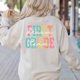 First Grade Dream Team Back To School 1st Grade Teacher Women's Sweatshirt Back Print Sand First Grade Dream Team Back To School 1st Grade Teacher Women's Sweatshirt Back Print Sand