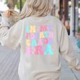 In My Fourth Grade Era Girl Back To School 4th Grade Teacher Women's Sweatshirt Back Print Sand
