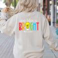 Your Future Is Bright Educator Teacher Student Women's Sweatshirt Back Print Sand Your Future Is Bright Educator Teacher Student Women's Sweatshirt Back Print Sand