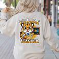 Future Teacher Graphic For Boys Inspiring Young Minds Women's Sweatshirt Back Print Sand Future Teacher Graphic For Boys Inspiring Young Minds Women's Sweatshirt Back Print Sand