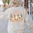 Ghost Are You Fall-O-Ween Directions Teacher Halloween Women's Sweatshirt Back Print Sand Ghost Are You Fall-O-Ween Directions Teacher Halloween Women's Sweatshirt Back Print Sand