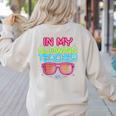 In My Glowing Teacher Era Groovy Colorful Bright Women's Sweatshirt Back Print Sand In My Glowing Teacher Era Groovy Colorful Bright Women's Sweatshirt Back Print Sand