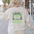 Halloween 67 Meme Science Chemistry Teacher Periodic Table Women's Sweatshirt Back Print Sand