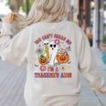 Halloween You Can't Scare Me I'm A School Teacher's Aide Women's Sweatshirt Back Print Sand Halloween You Can't Scare Me I'm A School Teacher's Aide Women's Sweatshirt Back Print Sand