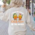 Halloween Teacher Cutest Candy Corn Groovy Spooky Teachers Women's Sweatshirt Back Print Sand Halloween Teacher Cutest Candy Corn Groovy Spooky Teachers Women's Sweatshirt Back Print Sand
