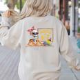 Haunted By 6-7 Teacher Halloween 67 Women's Sweatshirt Back Print Sand Haunted By 6-7 Teacher Halloween 67 Women's Sweatshirt Back Print Sand