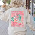 Howdy Fourth Grade Western 4th Grade Teacher Cowboy Cowgirl Women's Sweatshirt Back Print Sand