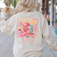 Howdy Pre-K Cowgirls Teacher Back To School Women's Sweatshirt Back Print Sand Howdy Pre-K Cowgirls Teacher Back To School Women's Sweatshirt Back Print Sand