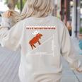 Hypotemoose Mathematics Teacher Mathematician Math Geek Women's Sweatshirt Back Print Sand