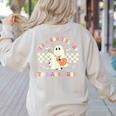 It's A Bootiful Day To Make Music Teacher Musician Halloween For Men Women Kids Women's Sweatshirt Back Print Sand