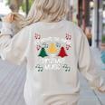 It's Never Too Early For Christmas Music Teacher Women's Sweatshirt Back Print Sand It's Never Too Early For Christmas Music Teacher Women's Sweatshirt Back Print Sand