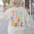 It's A Good Day To Make Music Musician Band Music Teacher Women's Sweatshirt Back Print Sand It's A Good Day To Make Music Musician Band Music Teacher Women's Sweatshirt Back Print Sand