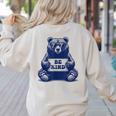 Be Kind For Teacher Kindness Women Men Women's Sweatshirt Back Print Sand
