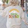 Kindergarten Zoo Field Trip Squad Matching Teacher Students Women's Sweatshirt Back Print Sand Kindergarten Zoo Field Trip Squad Matching Teacher Students Women's Sweatshirt Back Print Sand