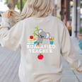 Koalafied Teacher Proud School Teacher Koala Cute T-Shirt Women's Sweatshirt Back Print Sand Koalafied Teacher Proud School Teacher Koala Cute T-Shirt Women's Sweatshirt Back Print Sand