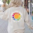 Make Your Mark For a International Dot Day Teacher Dot Lover Women's Sweatshirt Back Print Sand Make Your Mark For a International Dot Day Teacher Dot Lover Women's Sweatshirt Back Print Sand