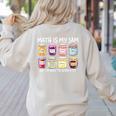 Math Is My Jam And I'm Here To Spread It Math Teacher Women's Sweatshirt Back Print Sand Math Is My Jam And I'm Here To Spread It Math Teacher Women's Sweatshirt Back Print Sand