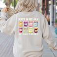 Math Is My Jam And Im Here To Spread It Math Teacher Women's Sweatshirt Back Print Sand Math Is My Jam And Im Here To Spread It Math Teacher Women's Sweatshirt Back Print Sand