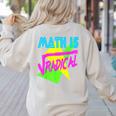 Math Is Radical Retro 80s Vintage Algebra Teacher Women's Sweatshirt Back Print Sand Math Is Radical Retro 80s Vintage Algebra Teacher Women's Sweatshirt Back Print Sand