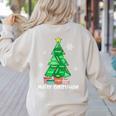 Math Teacher Polygon Christmas Tree Geometry Merry Christmas Women's Sweatshirt Back Print Sand Math Teacher Polygon Christmas Tree Geometry Merry Christmas Women's Sweatshirt Back Print Sand