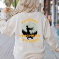Montessori Teachers Love Brains Halloween Novelty Men Women Women's Sweatshirt Back Print Sand Montessori Teachers Love Brains Halloween Novelty Men Women Women's Sweatshirt Back Print Sand