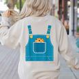 Mouse Halloween Costume Book Cookie Teacher Student Women's Sweatshirt Back Print Sand Mouse Halloween Costume Book Cookie Teacher Student Women's Sweatshirt Back Print Sand
