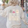 Nothing Beats 1st Grade Back To School Kids Teachers Women's Sweatshirt Back Print Sand Nothing Beats 1st Grade Back To School Kids Teachers Women's Sweatshirt Back Print Sand