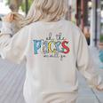 Oh The Places We Will Go Reading Day Book Lovers Teachers Women's Sweatshirt Back Print Sand Oh The Places We Will Go Reading Day Book Lovers Teachers Women's Sweatshirt Back Print Sand
