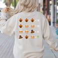 Order Of Operations Thanksgiving Quiz Math Teacher Women's Sweatshirt Back Print Sand Order Of Operations Thanksgiving Quiz Math Teacher Women's Sweatshirt Back Print Sand