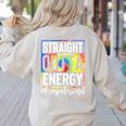 Paraprofessional Straight Outta Energy Teacher Life For Men Women Women's Sweatshirt Back Print Sand Paraprofessional Straight Outta Energy Teacher Life For Men Women Women's Sweatshirt Back Print Sand