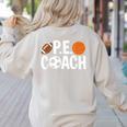 PE Gym Teacher Quotes School Class Instructor And Coach Women's Sweatshirt Back Print Sand PE Gym Teacher Quotes School Class Instructor And Coach Women's Sweatshirt Back Print Sand