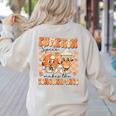 Pumpkin Spice Makes The Teacher Nice Teacher Graduation Women's Sweatshirt Back Print Sand Pumpkin Spice Makes The Teacher Nice Teacher Graduation Women's Sweatshirt Back Print Sand