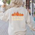 Que Pasa Calabaza Spanish Teacher Bilingual Pumpkin Women Women's Sweatshirt Back Print Sand Que Pasa Calabaza Spanish Teacher Bilingual Pumpkin Women Women's Sweatshirt Back Print Sand
