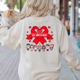 Red Ribbon Week Awareness For Students And Teachers Men Women Girls Kids Women's Sweatshirt Back Print Sand Red Ribbon Week Awareness For Students And Teachers Men Women Girls Kids Women's Sweatshirt Back Print Sand