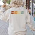 Retired Chemistry Teacher Science Retirement Chemistry Women's Sweatshirt Back Print Sand Retired Chemistry Teacher Science Retirement Chemistry Women's Sweatshirt Back Print Sand