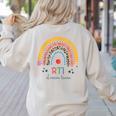 RTI Team RTI Teacher Rti Response To Intervention Teac Women's Sweatshirt Back Print Sand RTI Team RTI Teacher Rti Response To Intervention Teac Women's Sweatshirt Back Print Sand