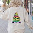 Santa's Favorite Teacher Idea For Christmas Teachers Women's Sweatshirt Back Print Sand Santa's Favorite Teacher Idea For Christmas Teachers Women's Sweatshirt Back Print Sand