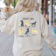 Science Labs Dogs Labrador Retriever Science Teacher Women's Sweatshirt Back Print Sand Science Labs Dogs Labrador Retriever Science Teacher Women's Sweatshirt Back Print Sand