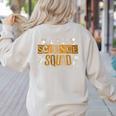Science Squad Teacher STEM Chemistry Biology Physics Women's Sweatshirt Back Print Sand Science Squad Teacher STEM Chemistry Biology Physics Women's Sweatshirt Back Print Sand