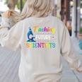 Science Teacher Teaching Future Scientists School Instructor Women's Sweatshirt Back Print Sand Science Teacher Teaching Future Scientists School Instructor Women's Sweatshirt Back Print Sand