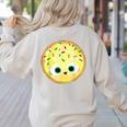 The Smart Cookie Good Egg Teacher Halloween Costume Food Women's Sweatshirt Back Print Sand The Smart Cookie Good Egg Teacher Halloween Costume Food Women's Sweatshirt Back Print Sand